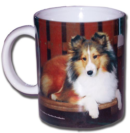 11 oz. Sable Sheltie Coffee Mug