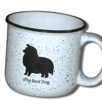 14 oz. The Best Dog Campfire Mug